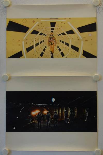 2001 - Odyssee im Weltraum originales italienisches Filmplakat Set